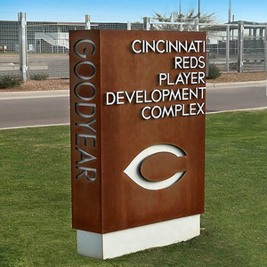 Accesorios pequeños de acero para el hogar, decoración de óxido, arte de pared de Metal - Product Image 6