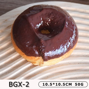 เบเกิลจำลอง ขนมปังปลอม อาหารจำลอง แยมหวาน โดนัทปลอม ของตกแต่งโฆษณา สีรุ้ง ปรับแต่งได้ อุปกรณ์ประกอบฉาก ของประดับโต๊ะ - Product Image 6