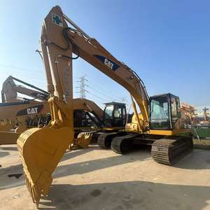 Pelleteuse hydraulique sur chenilles Caterpillar Cat 320c 320d de construction d'occasion - Product Image 4