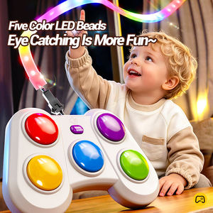 MILI <span class=keywords><strong>2</strong></span> en 1 Melody Rush Beat Photon Game Machine, bande lumineuse LED pour enfants, rythme, soulagement du stress, jouet éducatif interactif - Product Image 4