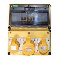 Boîte de distribution portable personnalisable CHENF, étanche IP65, pour chantier, boîte de prise de courant mobile temporaire