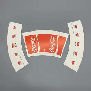 Vasos de Papel Blancos Lisos para Ensaladas, con Logotipo Personalizado, Vasos de Papel de Doble Pared de 12 Onzas, con Forma de Abanico - Product Image 6