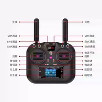 Télécommande HOTRC HT-10A 2.4G, contrôleur de moteur à moyeu double/4 roues motrices, fonction marche avant, marche arrière, virage