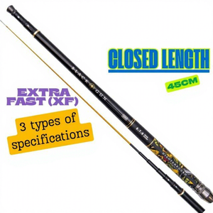 Small Order Available High Sensitivity Factory Wholesale Ultra <b>Light</b> Carbon Fiber Telescopic Shrimp Casting Rod for Reservoir - Product Image 1