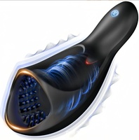 Erwachsenen-Vibrationsmasturbator aus Silikon Elektrischer Prostata-Massager Sexueller Ausdauertrainer Sexspielzeug-Box für Männer