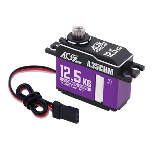 AGFRC A35CHM Coreless 12.5KG 0.085s High Torque Mid Size RC Servo For Helicopter Aircraft Robot