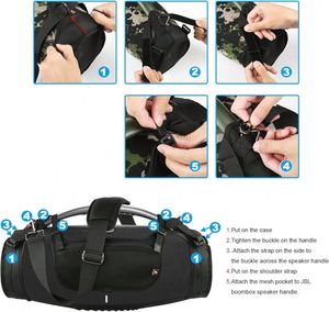 Étui de protection pour enceinte EVA, sac de transport portable pour Boombox 2 / Boombox 3, sac de transport pour enceinte sans fil EVA - Product Image 2