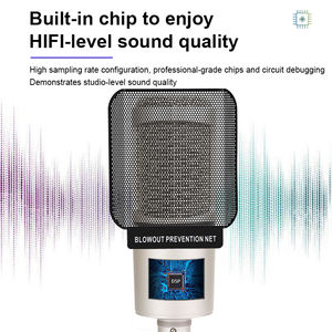 <span class=keywords><strong>AT</strong></span>-<span class=keywords><strong>2020</strong></span> 48V XLR <span class=keywords><strong>Mic</strong></span> Equipo de grabación de estudio profesional Micrófono de condensador, ideal para aplicaciones de estudio en casa de proyectos - Product Image 5