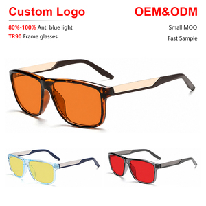 Sunray Retro Tortoise TR90 <b>Frame</b> CR39 Lens 80%-100% Anti Blue Light Glasses Women Men Lightweight Eye Protection Optical <b>Frames</b> - Product Image 1