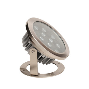 Projecteur LED de piscine en acier inoxydable 5000K Lumière du jour COB IP68 pour extérieur Jardin DC 12V 100lm/w Ra90 Télécommande 900 - Product Image 1