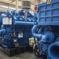 Groupe électrogène diesel insonorisé SPM THLM480 1500 tr/min à livraison rapide, unité industrielle de secours ATS