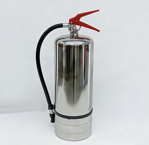 Estintore in Acciaio Inox Resistente alla Corrosione con Schiuma d'Acqua, Valvola CE, Nuovo Ugello, 6kg 6L - Product Image 2