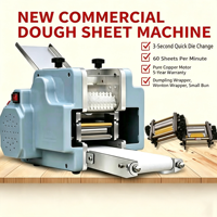 Machine automatique motorisée de table pour la fabrication de pâtons et enveloppes de produits à base de céréales (Papad, Momo, Empanada, Samosa, Gyoza, Wonton, Dumpling) pour usage domestique