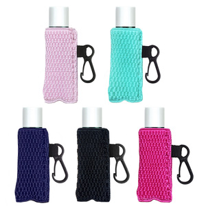 กระเป๋าใส่ลิปสติก พวงกุญแจ ที่ใส่ลิปสติก กระเป๋าใส่ของจุกจิก ของที่ระลึกสำหรับเดินทาง ซองใส่ลิปบาล์มแบบยืดหยุ่น  ซองใส่ลิปสติกแบบแขวน พวงกุญแจ - Product Image 1