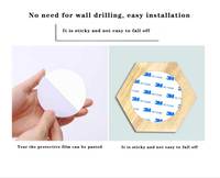 Support mural hexagonal en bois pour médailles, présentoir combiné en nid d'abeille, supports hexagonaux pour médailles