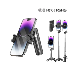 Palo <span class=keywords><strong>de</strong></span> Selfie <span class=keywords><strong>de</strong></span> 3 Colores con Luz LED, Plegable y Portátil para Tomar <span class=keywords><strong>Fotos</strong></span> y Videos - Product Image 2