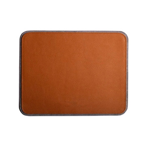 <span class=keywords><strong>Tapis</strong></span> <span class=keywords><strong>de</strong></span> bureau carré vintage personnalisé en cuir véritable et feutre PU, support pour ordinateur portable avec <span class=keywords><strong>souris</strong></span>, cadeau promotionnel d'entreprise - Product Image 3