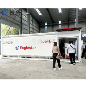 Station-service conteneurisée avec réservoir de carburant autonome et auvent - Product Image 6