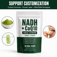 Complément alimentaire certifié Halal et Casher, M-VIT, NADH COQ10 à absorption maximale, emballé individuellement, sans gluten, dissolution lente