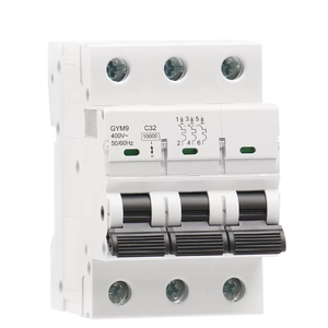 Para <span class=keywords><strong>Gym9</strong></span> 6ka, Nuevo Diseño Original Mcb Curva B C D Disponible, Interruptor Automático Miniatura Monofásico Europeo C63, Protección Ip20 - Product Image 3