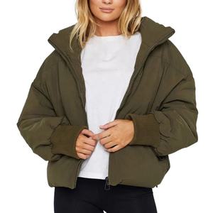 Chaqueta de Plumón Personalizada con Logotipo para Mujer, Chaqueta de Plumón de Invierno para Mujer, Abrigos de Plumón con Capucha para Mujer, Chaquetas de Invierno para Mujer - Product Image 1