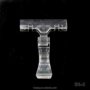 Hiplastics nhựa nhà sản xuất bán lẻ hiển thị rõ ràng <span class=keywords><strong>Pop</strong></span> giá tag dấu hiệu chủ <span class=keywords><strong>clip</strong></span> cho siêu thị - Product Image 4