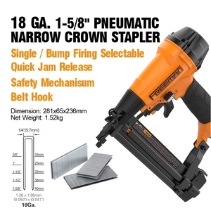 Freeman 18 calibre neumático Vertical 9040 carpintería gabinete muebles grapa pistola grapadora de aire <span class=keywords><strong>para</strong></span> cercado de <span class=keywords><strong>madera</strong></span> - Product Image 2