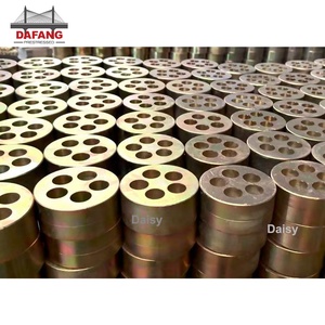 12,7mm 5/8 "4 agujeros 6 8 10 12 15 19 22 agujeros bloque de anclaje de posttensión pretensado anclaje de cuña de hormigón para hilo de Cable - Product Image 3