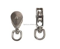 Ensemble de palans de levage à poulie simple robuste avec grappin