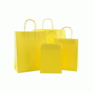 <span class=keywords><strong>Aliexpress</strong></span>-Bolsa de regalo de compras de papel personalizado, bolsa de papel Kraft personalizada con mango para zapatos, color negro, gran oferta - Product Image 3