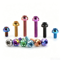 Kit de boulons décoratifs Surron Titanium Classe 4 anodisés bleus Itsalaya