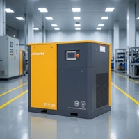 Compresseur d'air à vis VFD AirHorse à économie d'énergie 22 kW, 30 kW, 37 kW, 8 bars, CE, avec sécheur intégré et réservoir ASME