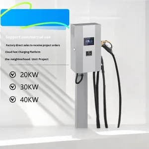 Estación de Carga Rápida para Vehículos Eléctricos <span class=keywords><strong>Goodev</strong></span> Tech, 7kw 15kw 20kw 30KW 40kw, para Uso Doméstico y Comercial - Product Image 3