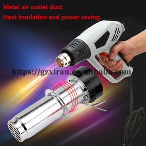 Industrial 2000W 2 Gear Temperatures Settings Multifunction Electric <strong>Heating</strong> Hot Air <strong>Gun</strong> With Nozzle Attachments Power Tool - Product Image 5