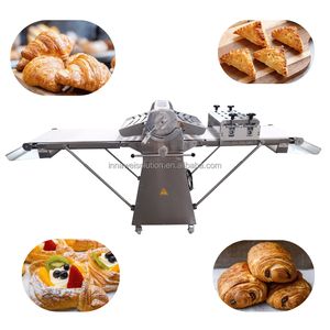 Laminoir à pâte commercial de 520 mm avec système de convoyage pour pâte feuilletée et pâte à <span class=keywords><strong>pain</strong></span> <span class=keywords><strong>au</strong></span> <span class=keywords><strong>chocolat</strong></span> - Product Image 6