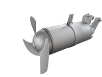 Traitement des eaux usées domestiques du mélangeur d'agitateur de plongée submersible