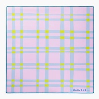 Tapis de Mahjong Vert Antidérapant et Imperméable à Motif Lapin Mignon Personnalisé pour Réduire le Bruit – Nappe de Mahjong pour le Divertissement