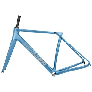 Khung xe đạp đường trường bằng sợi carbon nguyên chất 700C, phanh V, Di2 và cơ khí, khung xe đạp bằng carbon, bộ khung xe có thể tùy chỉnh màu sắc - Product Image 1