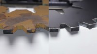 Machine automatique de débavurage à deux courroies pour le rectification de surfaces planes, l'élimination des bavures de découpe laser, le dérouillage et le polissage des métaux