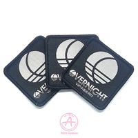Logo de patch de tissu fer sur étiquette personnalisé pour étiquette tissée de tissu de vêtement avec patchs tissés à coudre