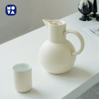 Conception spéciale fiole à vide en acier inoxydable gobelet doublure en verre poignée PP matériel bouilloire thermique pour café thé eau Stock