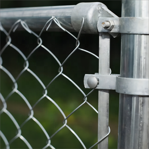 מחיר הסיטונאי חם טבל גדר ביטחון מגולוון 50 x50 מ "מ 60 x60x60mm רשת רשת רשת תיל עם אביזרי מתכת - Product Image 5