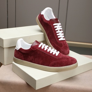 Sneakers Casual di Lusso Fatte a Mano, Design Minimalista, <span class=keywords><strong>Scarpe</strong></span> da Passeggio in Pelle Morbida e Traspirante con <span class=keywords><strong>Tacco</strong></span> Rialzato - Product Image 2
