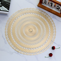 Décoration d'intérieur de luxe nordique européenne, tapis de table en PVC imperméable, résistant à l'huile et isolant thermiquement