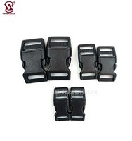 Boucles de ceinture en plastique robustes personnalisées, étanches, réglables, à dégagement rapide latéral, accessoires avec impression personnalisée
