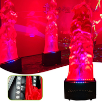 Lampe LED à effet flamme en soie, vente en gros d'usine, machine à flamme en fer, lampe à effet de feu simulé pour scène et fête, télécommandée