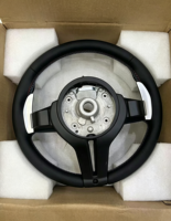 Volant sport en cuir Nappa, vente en gros d'usine, compatible avec BMW F30 F32 F10 F20 F22 F15 F16 F25 F26 M3 M4 M5 M6 Série 1-8