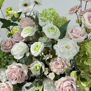Boules de fleurs artificielles en soie pour centres de table de mariage, taille personnalisée, décoration de scène, allée, aménagement de fond, art floral, boule de fleurs - Product Image 5