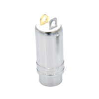 2.5mm Mono & Stereo Jack 6.0mm7.0mm OD Connecteurs nickelés en alliage de cuivre pour prise casque 2.5mm