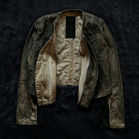 Veste en jean déchiré personnalisée pour homme, style hip-hop, écologique, hiver, épaisse, avec empiècements, fabricant sur mesure, usine OEM ODM